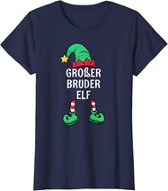 Big Brother Elf Partner Look Family Outfit Christmas T-Shirt