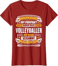 Lustiges Volleyballer Geschenk I Volleyball Sport T-Shirt