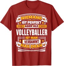 Lustiges Volleyballer Geschenk I Volleyball Sport T-Shirt