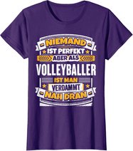 Lustiges Volleyballer Geschenk I Volleyball Sport T-Shirt