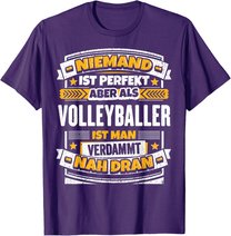 Lustiges Volleyballer Geschenk I Volleyball Sport T-Shirt