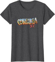 Columbia South Carolina SC Retro Vintage T-Shirt