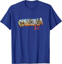 Columbia South Carolina SC Retro Vintage T-Shirt