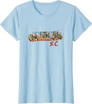 Columbia South Carolina SC Retro Vintage T-Shirt