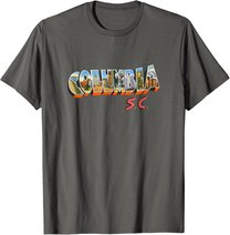 Columbia South Carolina SC Retro Vintage T-Shirt