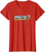 Columbia South Carolina SC Retro Vintage T-Shirt