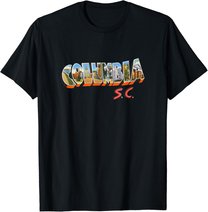 Columbia South Carolina SC Retro Vintage T-Shirt