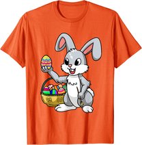 Osterhase Eier bemalen Kinder niedlich Hase Ostereier T-Shirt