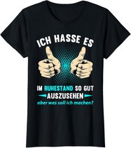 Rentner Rente Ruhestand Pension Pensionierung Geschenk T-Shirt
