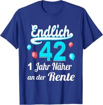 42. Geburtstag Mann 42 Jahre 42.Ehrentag Frau Jahrgang 1980 T-Shirt