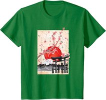 Japanische Kultur Sakura Blüten Japan Kirschblüte T-Shirt