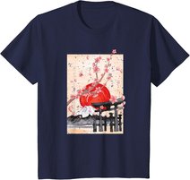 Japanische Kultur Sakura Blüten Japan Kirschblüte T-Shirt
