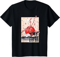 Japanische Kultur Sakura Blüten Japan Kirschblüte T-Shirt