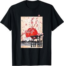 Japanische Kultur Sakura Blüten Japan Kirschblüte T-Shirt