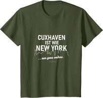 Cuxhaven ist wie New York Cuxhaven T-Shirt