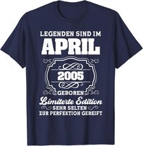 16.Geburtstag Junge April 2005 16 Jahre T-Shirt