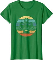 Retro American Football Spieler Vintage Sport T-Shirt