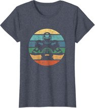 Retro American Football Spieler Vintage Sport T-Shirt