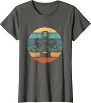 Retro American Football Spieler Vintage Sport T-Shirt
