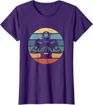 Retro American Football Spieler Vintage Sport T-Shirt