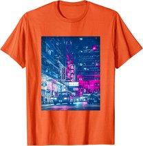 Aesthetic Cyber Vaporwave Style Dream Japan Tokyo Osaka T-Shirt