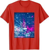Aesthetic Cyber Vaporwave Style Dream Japan Tokyo Osaka T-Shirt