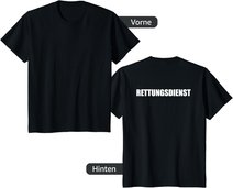 Rettungsdienst Herren Damen Kinder Rtw T-Shirt