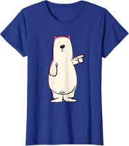 Eisbär Shirt Kinder Damen Herren | Eisbär Tshirt Kinder T-Shirt