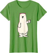 Eisbär Shirt Kinder Damen Herren | Eisbär Tshirt Kinder T-Shirt