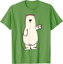 Eisbär Shirt Kinder Damen Herren | Eisbär Tshirt Kinder T-Shirt