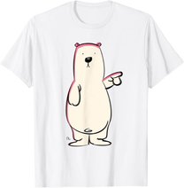 Eisbär Shirt Kinder Damen Herren | Eisbär Tshirt Kinder T-Shirt