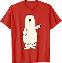 Eisbär Shirt Kinder Damen Herren | Eisbär Tshirt Kinder T-Shirt