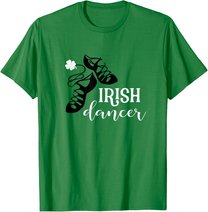 Irish Dancer T Shirt, Irish Dance Soft Shoes Tee