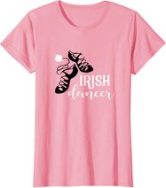 Irish Dancer T Shirt, Irish Dance Soft Shoes Tee