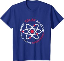 Wissenschaft Mathematik Physik Chemie Tshirt Atom Nerd Geek T-Shirt