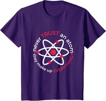 Wissenschaft Mathematik Physik Chemie Tshirt Atom Nerd Geek T-Shirt