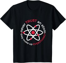Wissenschaft Mathematik Physik Chemie Tshirt Atom Nerd Geek T-Shirt