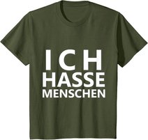 Ich Hasse Menschen Shirt | Ich Hasse Menschen T-Shirt