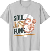Jazz Jungen soul funk Musik genre Saxophon vintage Trompete T-Shirt