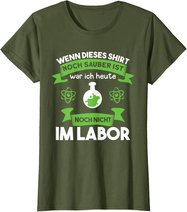 Chemielaborant Chemie Chemiker Laborant Spruch T-Shirt