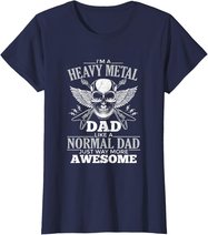 Heavy Metal Dad T-Shirt für Punk Rock Music Lover T-Shirt