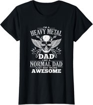 Heavy Metal Dad T-Shirt für Punk Rock Music Lover T-Shirt