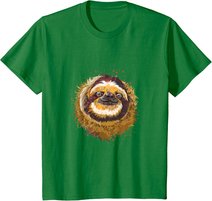 Faultier Shirt Damen Kinder Faultier Liebhaber Geschenk T-Shirt
