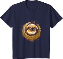 Faultier Shirt Damen Kinder Faultier Liebhaber Geschenk T-Shirt