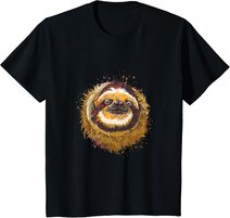Faultier Shirt Damen Kinder Faultier Liebhaber Geschenk T-Shirt