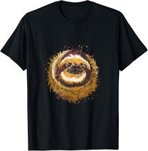 Faultier Shirt Damen Kinder Faultier Liebhaber Geschenk T-Shirt