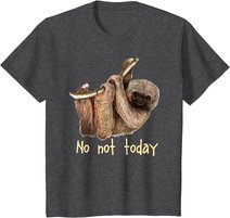 Süßes kleines Faultier, "Nein, nicht heute" T-Shirt