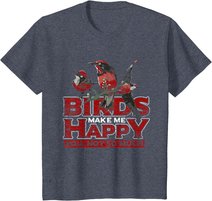 Tier Liebe Ornithologie Natur Vogel T-Shirt