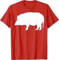 Wildschwein Keiler Schwein Jagen Jagd Jäger Wildnis Tiere T-Shirt