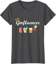 Gin Design Ginfluencer Cocktail Party Malle JGA Longdrink T-Shirt